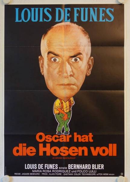 Oskar hat die Hosen voll originales deutsches Filmplakat (R70s)